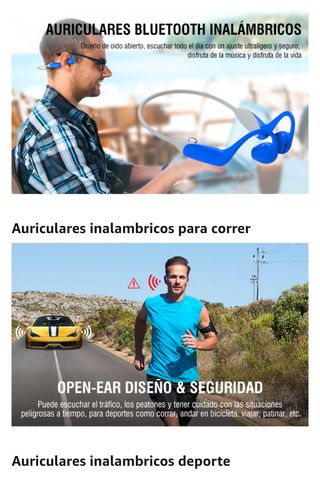 Auriculares CelsusSound ósea deportivos