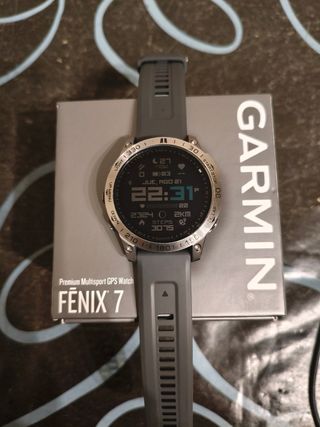 Garmin fenix 7 Gris-Plata