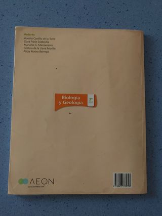 Biología y Geología 3º ESO