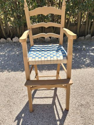 Trona antigua bebé - Silla infantil