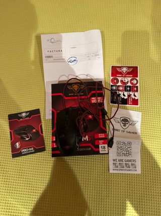 Ratón gaming PRO-M5 Spirit of Gamer