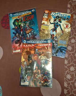 Lote 3 cómics DC Renacimiento (ECC Ediciones)