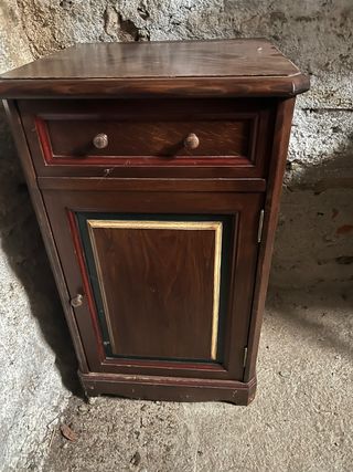 Mueble madera maciza marrón