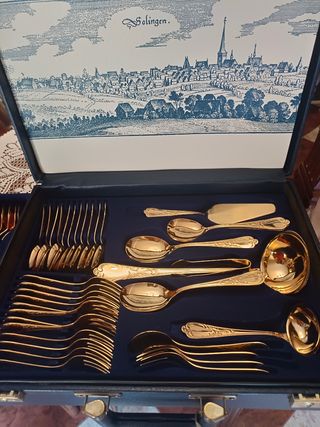 Cubertería 70 piezas, marca solingen, Vintage,