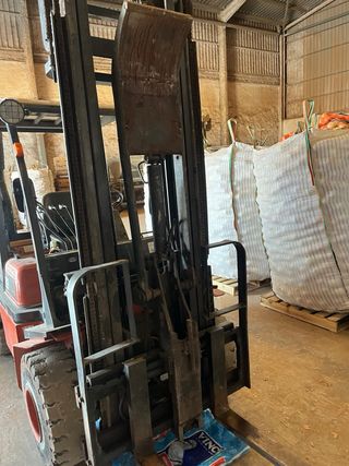 Prensa para carretilla elevadora pinza.