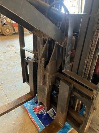 Prensa para carretilla elevadora pinza.