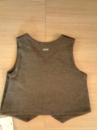 Gilet bimbo in tweed