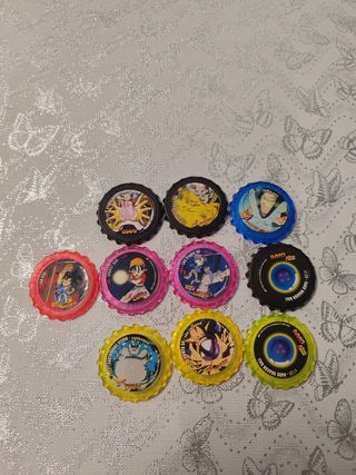 10 Chapas Dragon Ball GT