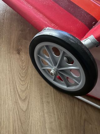 Tumbona carro plegable con ruedas