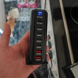 Base carga USB 500W - Multi puertos