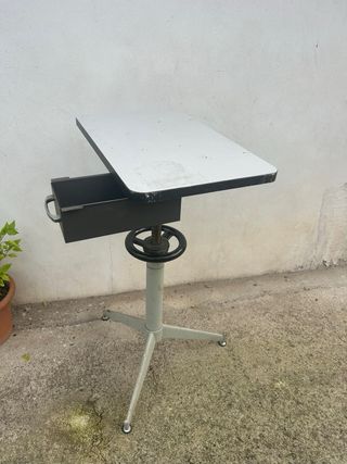 Tavolino metallo vintage