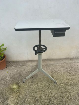 Tavolino metallo vintage