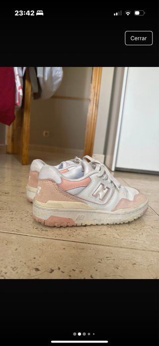 New Balance 550 - Rosa y Blancas