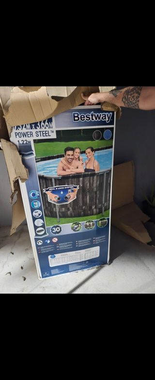 Piscina Bestway Power Steel 3.66m