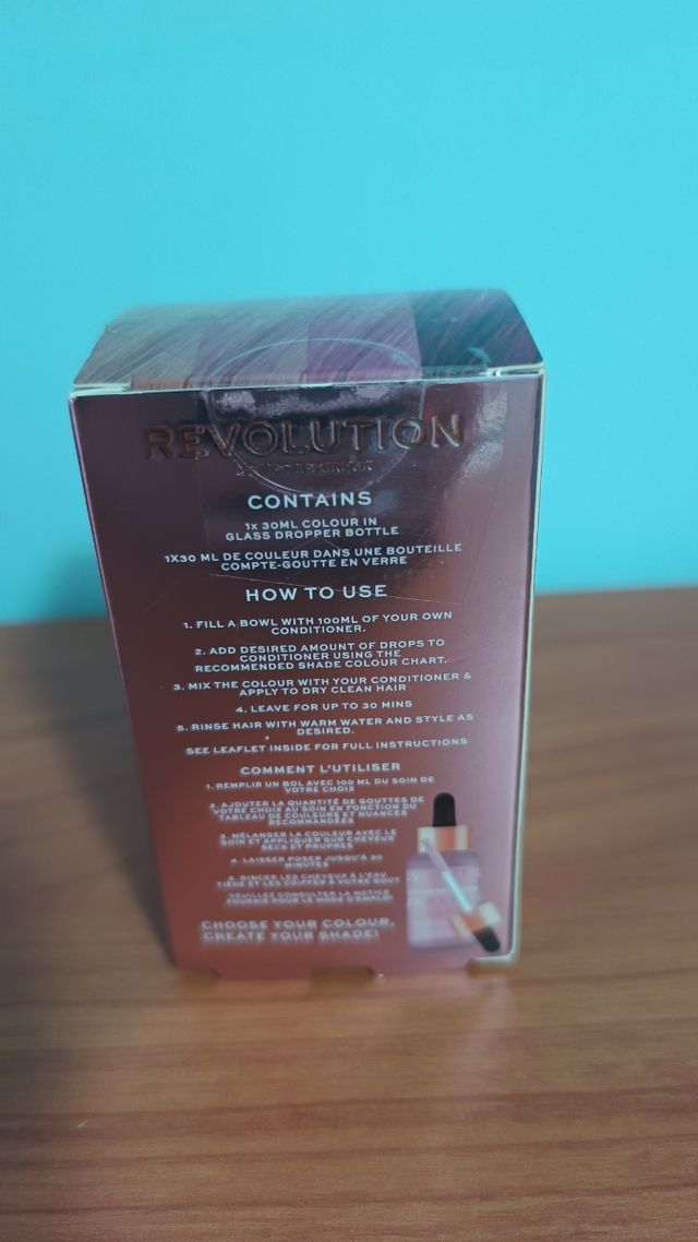 2 Tintes Rev. Rainbow Drops Pink&Rose