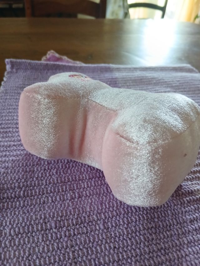 Peluche numero 1 rosa
