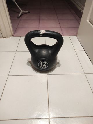 Kettlebell 12kg - Peso morto