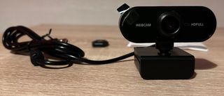 Webcam HD Full USB2.0 con micrófono plug&play