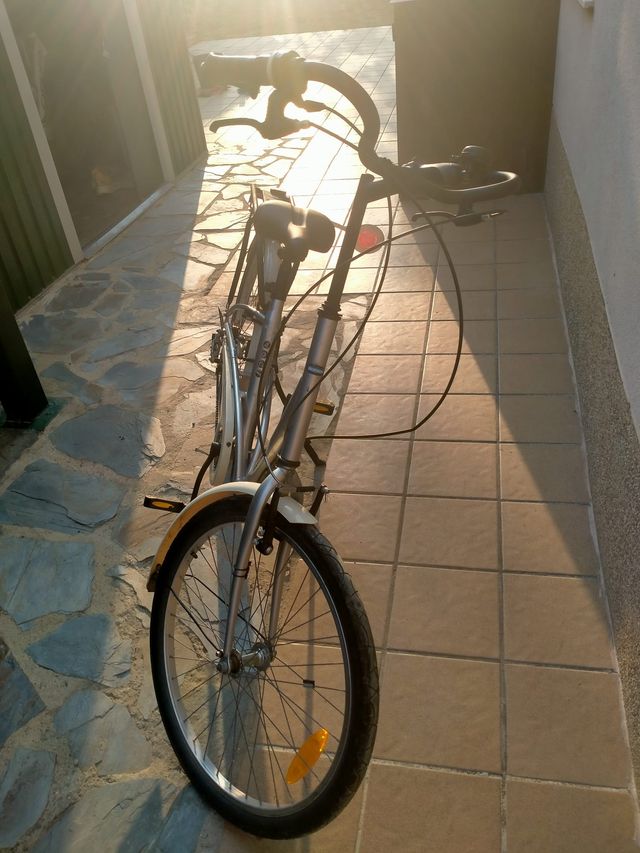 Bicicleta paseo vintage Decathlon