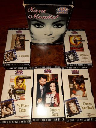Pack Peliculas VHS Carmen Sevilla & Sara Montiel