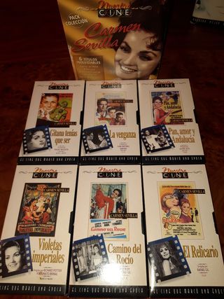 Pack Peliculas VHS Carmen Sevilla & Sara Montiel