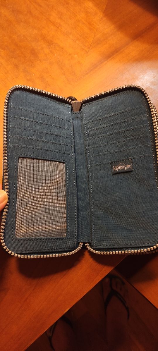 Cartera Kipling azul
