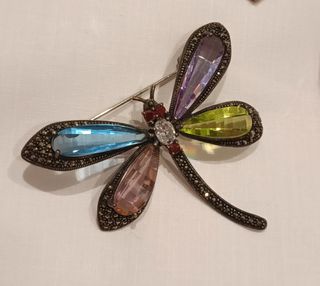 Joyas vintage: Pendientes y broche