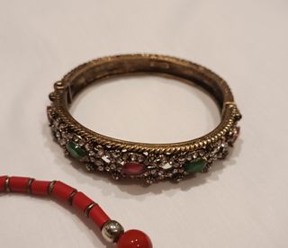 Joyas vintage: Pendientes y broche