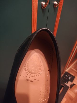 Zapatos Piel Hombre Negros