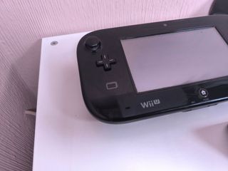 Wii U negra - consola completa.