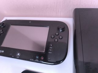 Wii U negra - consola completa.