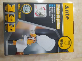 Pistola Pintura Ante 600ml - 1.5mm