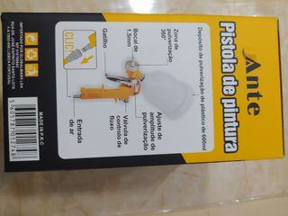 Pistola Pintura Ante 600ml - 1.5mm