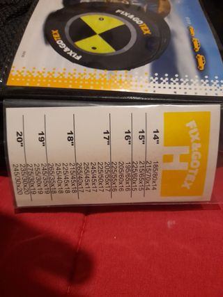 Cadenas nieve FIX&GOTEX