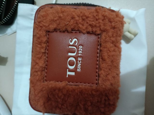 Portafoglio Tous marrone - Pelle sintetica