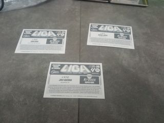 Cromos Liga 25/26: Giuliano, Guerra, López