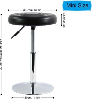 Taburete con Cojín Redondo