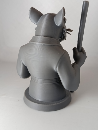Maestro Splinter resina 3D – Tartarughe Ninja, fig