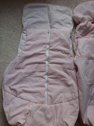 2 sacos para sillita universal