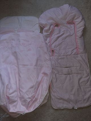 2 sacos para sillita universal