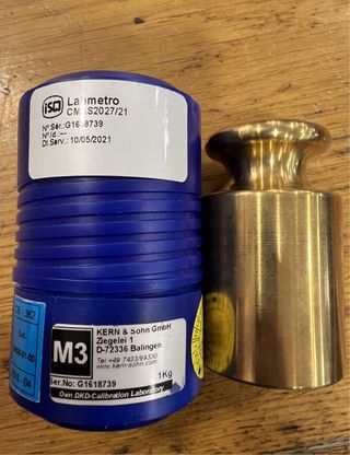 Peso Calibração 1kg - Kern Sohn