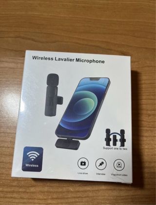 Micrófono lavalier inalámbrico