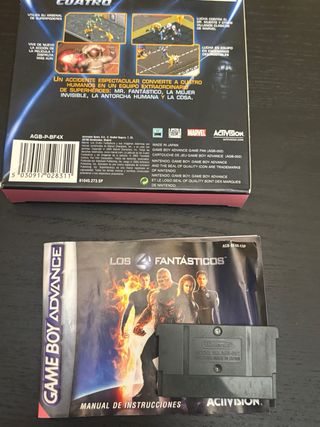 GB Advance: Los 4 Fantásticos