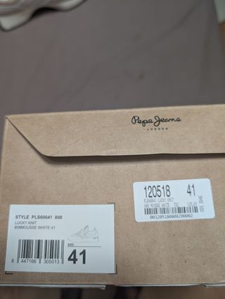 Zapatillas Pepe Jeans London 41, a estrenar.