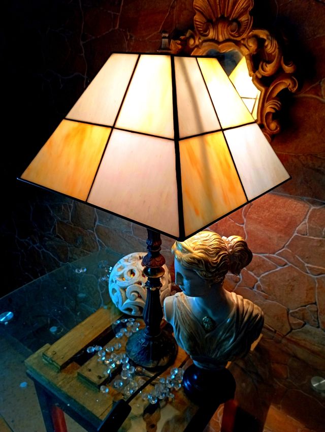 LAMPARA TIFFANY BIEYE ORIGINAL 58CM