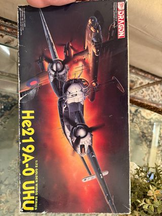Maqueta avión Heinkel He 219 A-0 UHU