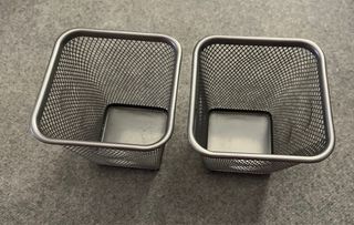 Portalápices IKEA metálico gris - 2uds