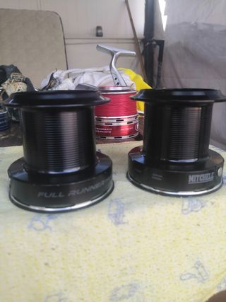 Bobinas de carrete pesca