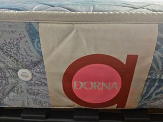 Somier + colchón 135cm. Impecable. Muy poco uso.