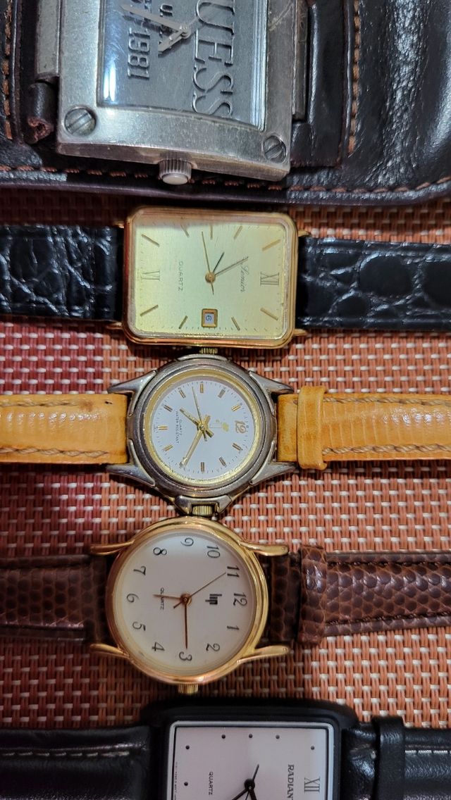 Lote 5 relojes vintage